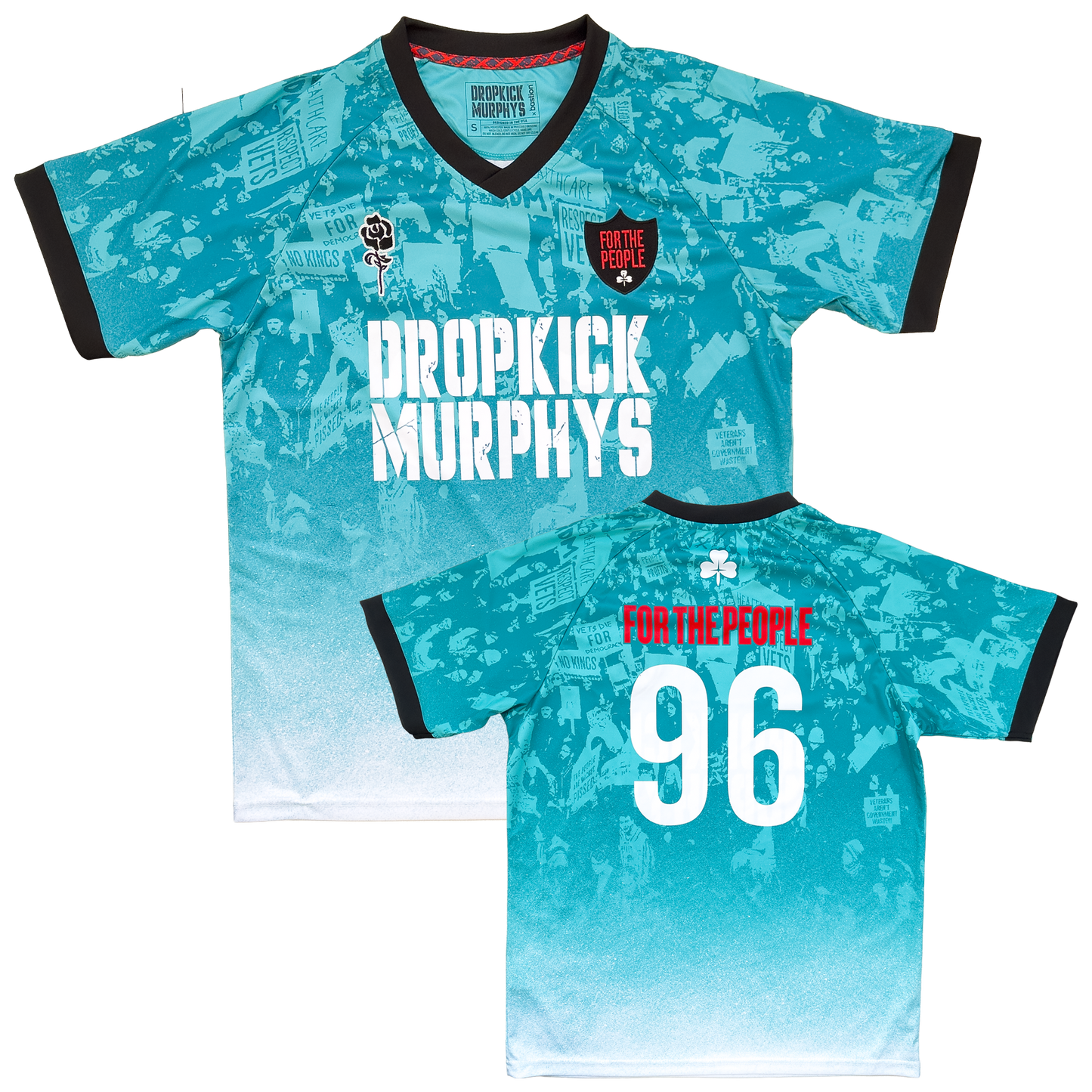 Dropkick Murphys (For The People 96) Soccer Jersey