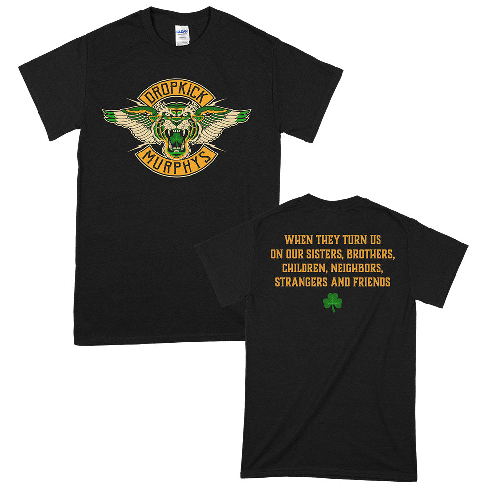 Dropkick Murphys (Tigers Wings) T-Shirt