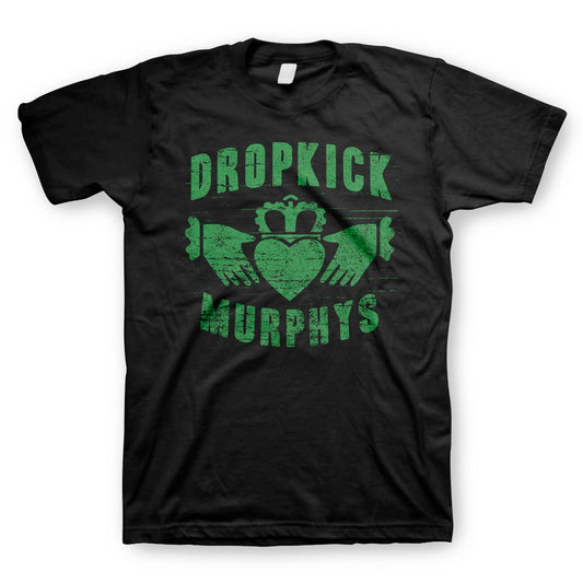 Dropkick Murphys (Claddagh Black) T-Shirt