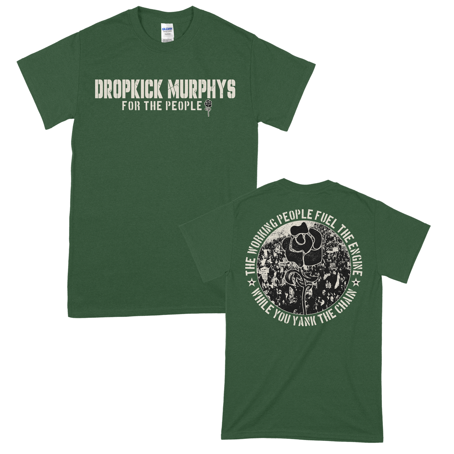 Yank the Chain Green | T-Shirt