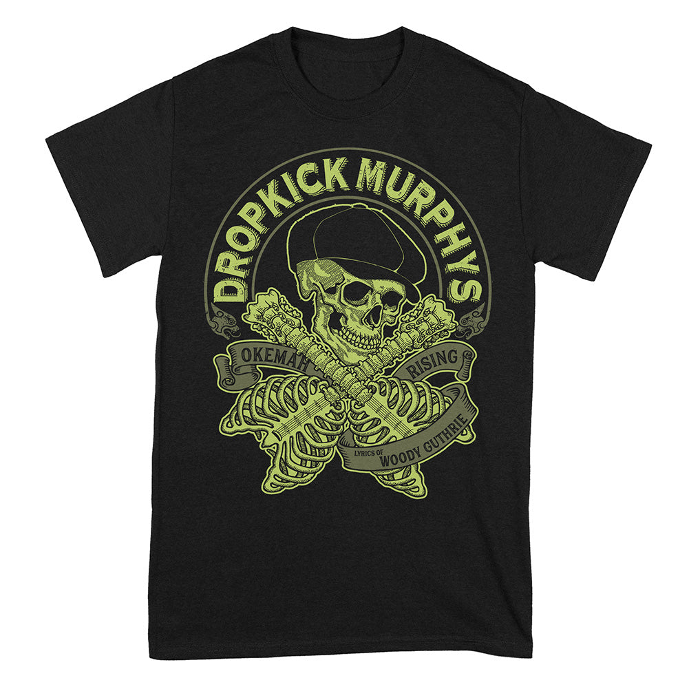 Dropkick Murphys (Skelly Guitar Bones) T-Shirt