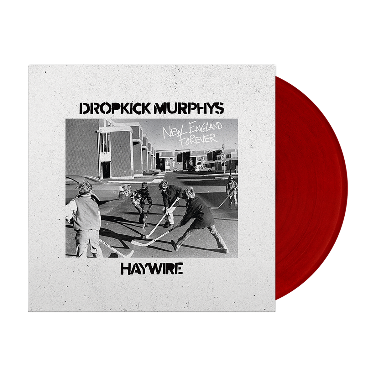 Dropkick Murphys x Haywire (New England Forever Split) Red Vinyl