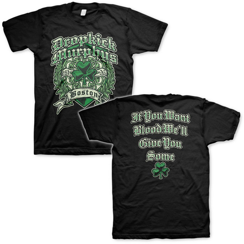 Dropkick Murphys (Boston Irish Heart) T-Shirt