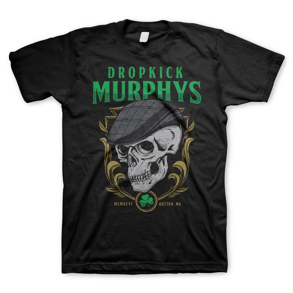 Dropkick Murphys (Skelly Skull) T-Shirt